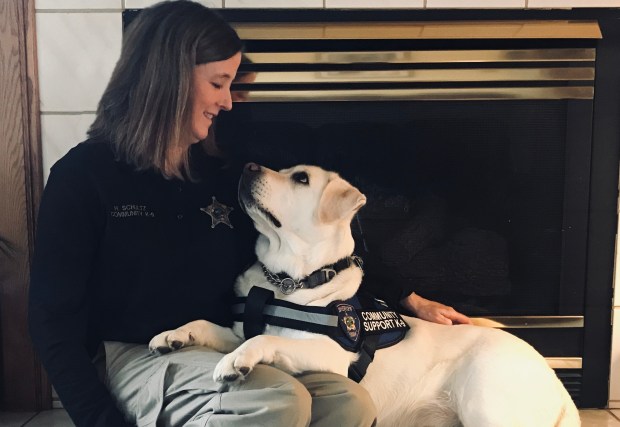 Holly and Sugar in uniform edited